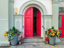 Welcoming front door